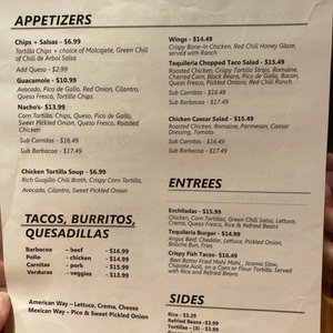 Photo of Tequileria - Charlotte, NC, United States. Current menu