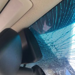 Post car wash 76 photo from inside of my vehicle Post car wash 76 photo from inside of my vehicle