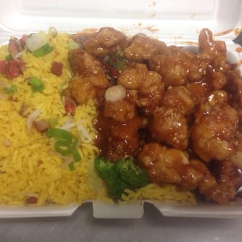Yung Hsin - General Tso's Chicken with Pork Fried Rice - Chinese Near Me - Bronx, New York Yung Hsin - General Tso's Chicken with Pork Fried Rice - Chinese Near Me - Bronx, New York