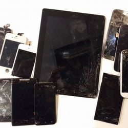 Iowa Cell Phones and Repair - Lots of cracked screens we see