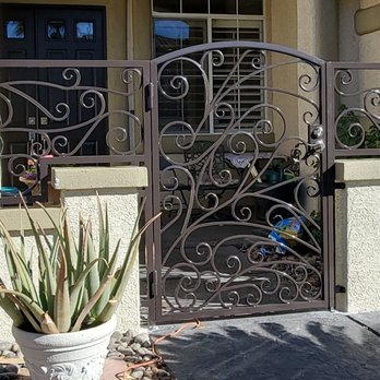 J C Welding Mobile - Courtyard w gate - Metal Fabricators Near Me J C Welding Mobile - Courtyard w gate - Metal Fabricators Near Me