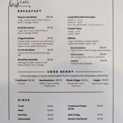 Stone Soup Cafe & Catering - Menu as of June 2023