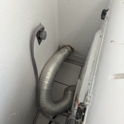 All Set Appliance Services - The back of dryer