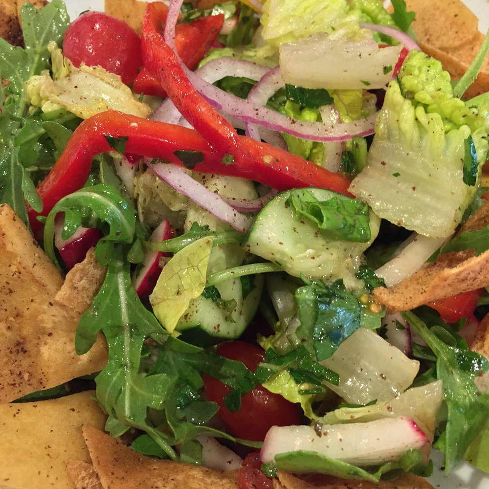 Leyla - Fatoosh Salad - Lebanese Near Me - Charleston, South Carolina
