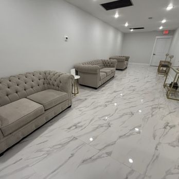 Prestige Undertaking - Lobby seating area - Cremation Services Near Me - Missouri City, Texas