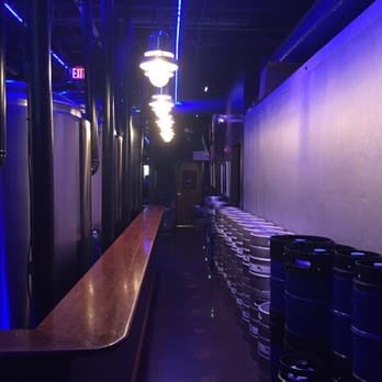 Tequesta Brewing Co - Hallway of kegs - Breweries Near Me - Tequesta, Florida