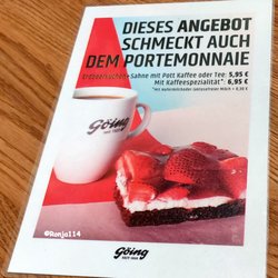 Göing - The baker with humor! ... :))) ... "The wallet also likes this offer."