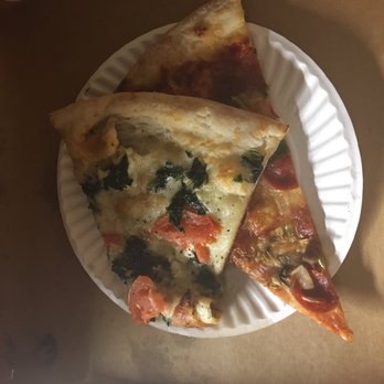 Casa D'amici - Ordered two slices for delivery and this is what I got... - Pizza Near Me - Morgantown, West Virginia