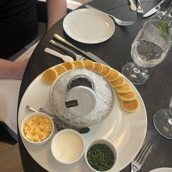 RO Restaurant & Lounge - Caviar spread - Lounges Near Me - Yountville, California