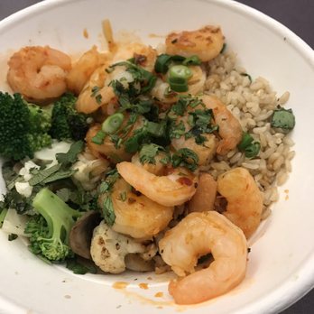 Original ChopShop - Togo: shrimp protein bowl - New American Near Me - Tempe, Arizona