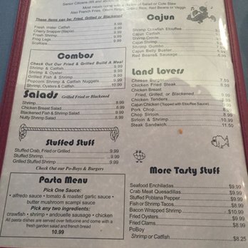The Reef Seafood House - Lunch menu - Seafood Near Me - Texas City, Texas The Reef Seafood House - Lunch menu - Seafood Near Me - Texas City, Texas