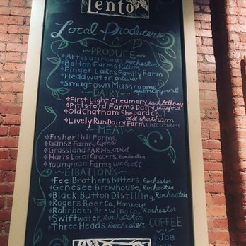 Lento Restaurant - New American Near Me - Rochester, New York