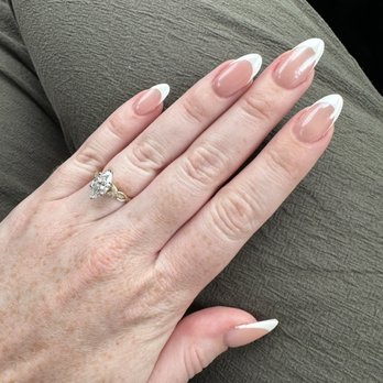 P'zazz Nail Spa - builder gel w/ chrome - Nail Salons Near Me - Franklin, Tennessee