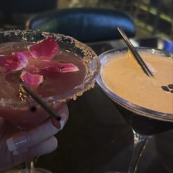 Vandal Hookah Lounge - Purple drink and espresso martini