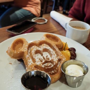 Carnation Cafe - Mickey Waffle - American Near Me - Anaheim, California
