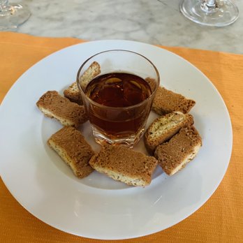 Perseus - Cantucci w/ vin santo (€6,00) awesome rep of Tuscan dessert - Tuscan Near Me - Florence, FI
