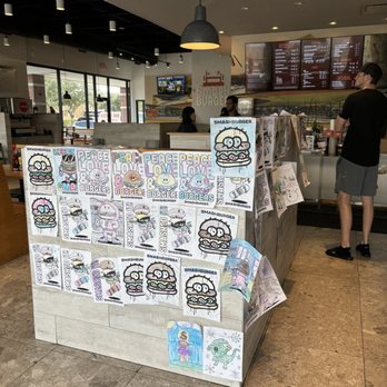 Smashburger - Kids coloring booth submissions! - Burgers Near Me - Pearland, Texas