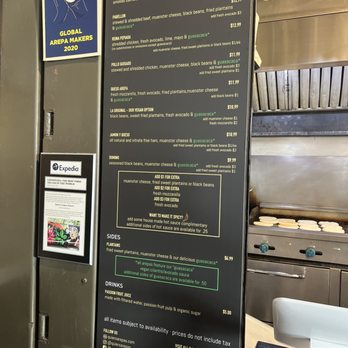 Quiero Arepas - menu - Gluten-Free Near Me - Denver, Colorado