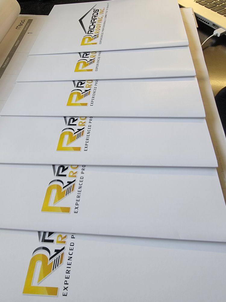 Slide of Richards' Roofing