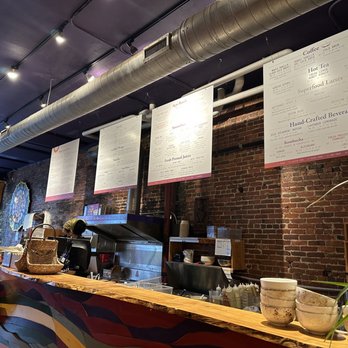 Life Alive Organic Cafe Salem - Menu/counter area - Juice Bars & Smoothies Near Me - Salem, Massachusetts Life Alive Organic Cafe Salem - Menu/counter area - Juice Bars & Smoothies Near Me - Salem, Massachusetts