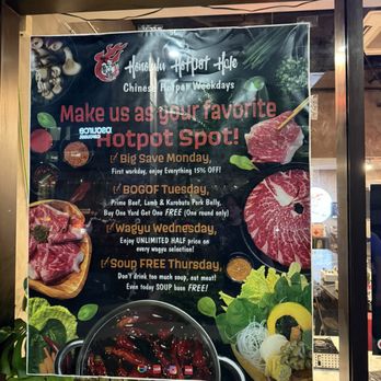Honolulu Hotpot Hale - Weekday deals as of July 2025 - Hot Pot Near Me - Honolulu, Hawaii Honolulu Hotpot Hale - Weekday deals as of July 2025 - Hot Pot Near Me - Honolulu, Hawaii