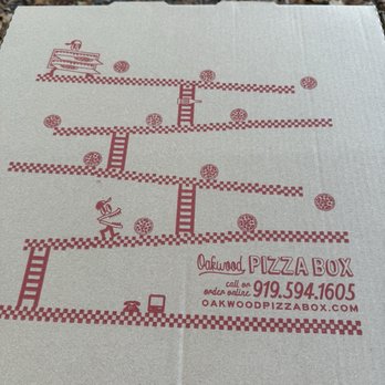 Oakwood Pizza Box - Logo on box - Pizza Near Me - Raleigh, North Carolina Oakwood Pizza Box - Logo on box - Pizza Near Me - Raleigh, North Carolina