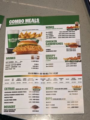 Menu photo 2 Wingstop Roanoke, VA