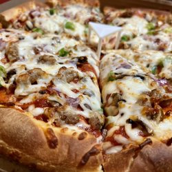 Figaro's Pizza - Italian combo pizza with pan crust