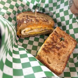 Bacon and Cheddar Breakfast Sandwich
