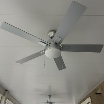 Kensington Electric - Patio Electrical Fans and Bedroom ceiling electrical installation for a light fixture. - Electricians Near Me - San Diego, California Kensington Electric - Patio Electrical Fans and Bedroom ceiling electrical installation for a light fixture. - Electricians Near Me - San Diego, California