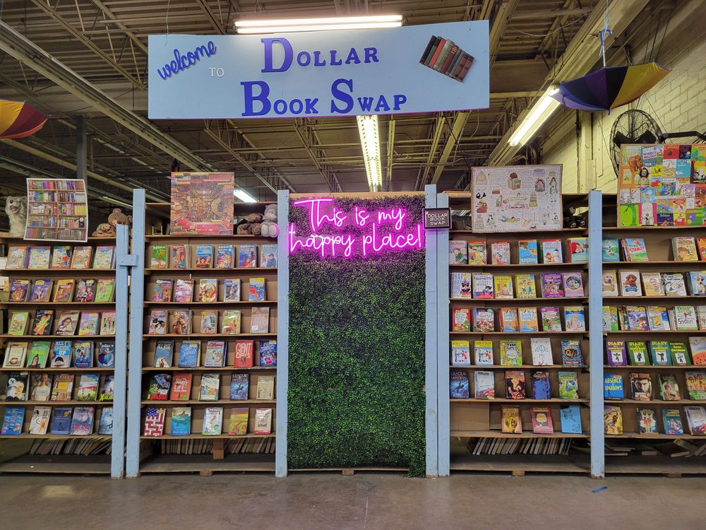 One Dollar Book Swap Logo