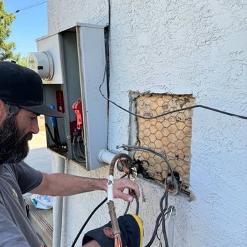 Kirby Electric - Here is a picture of Kirby Electric installing a panel at one of the local preschools. - Electricians Near Me - Clayton, California Kirby Electric - Here is a picture of Kirby Electric installing a panel at one of the local preschools. - Electricians Near Me - Clayton, California