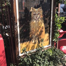 I can't wait to hang this in our house and make our cat Charles jealous. I can't wait to hang this in our house and make our cat Charles jealous.