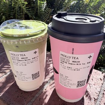 Molly Tea - Matcha and milk tea - Bubble Tea Near Me - San Mateo, California