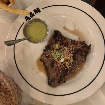 A & M - Flank steak and frittes. - French Near Me - Paris, 75 A & M - Flank steak and frittes. - French Near Me - Paris, 75