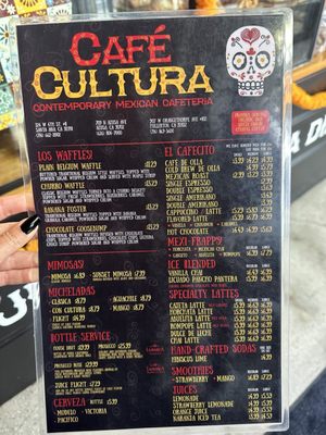 Menu photo 5 Cafe Cultura Fullerton, CA