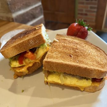 Charlotte's Coffee House - Veggie Breakfast panini - Coffee & Tea Near Me - Dubuque, Iowa
