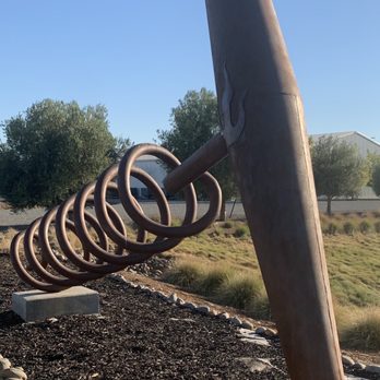 Matchbook Wine Company - Oversized corkscrew with the Matchbook Signature Logo - Wineries Near Me - Zamora, California Matchbook Wine Company - Oversized corkscrew with the Matchbook Signature Logo - Wineries Near Me - Zamora, California