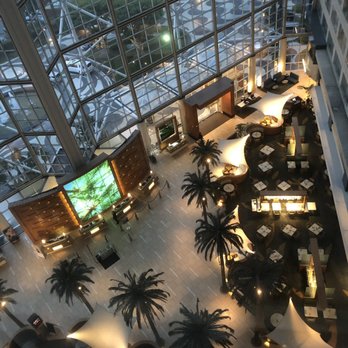 Hyatt Regency Orange County - Early morning in the Lobby! - Hotels Near Me - Garden Grove, California