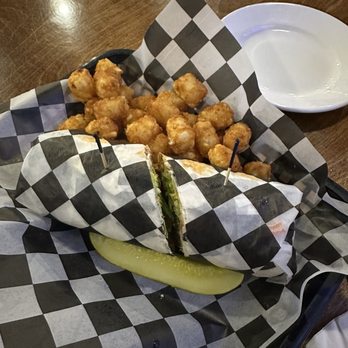 Fathead Bill's - Buffalo chicken wrap and tots - Beer Bar Near Me - Minneapolis, Minnesota