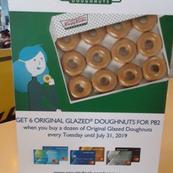 Krispy Kreme - Sales over now.