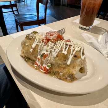 Mesa Verde Bar & Grill - Pueblo Pork Burrito - Breakfast & Brunch Near Me - Denver, Colorado