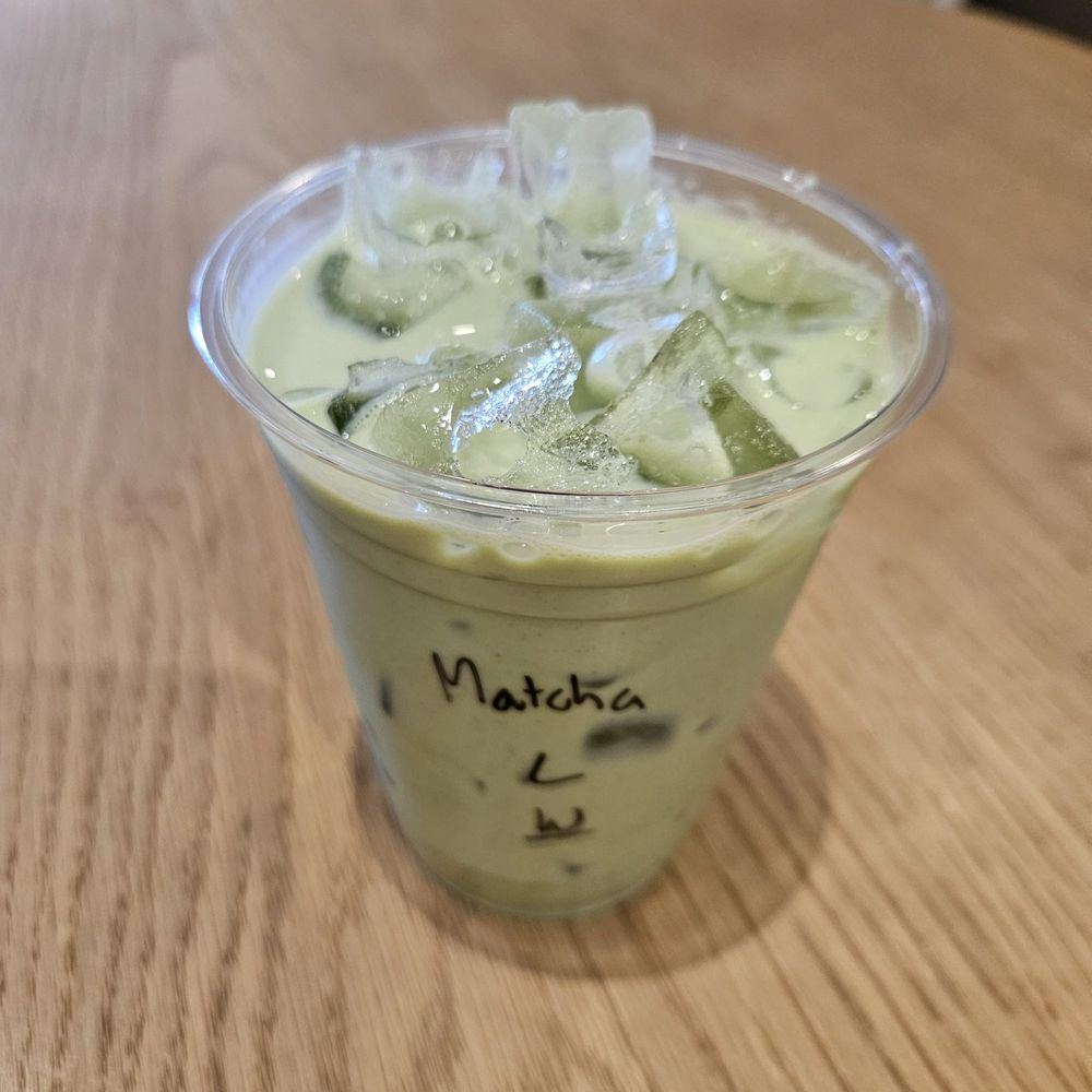 Lavender Coffee Boutique - Iced 12oz Matcha Latte with whole milk - Coffee & Tea Near Me - Denver, Colorado Lavender Coffee Boutique - Iced 12oz Matcha Latte with whole milk - Coffee & Tea Near Me - Denver, Colorado