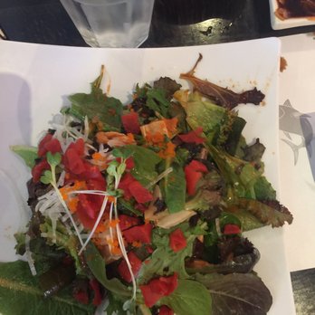 Marui Sushi - The spicy albacore salad is soooo good and huge. - Japanese Near Me - Corona, California