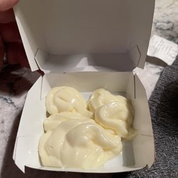 McDonald's - McNugget box full of "Mayo." Thanks Manchester McDonald's. Google this sick prank.