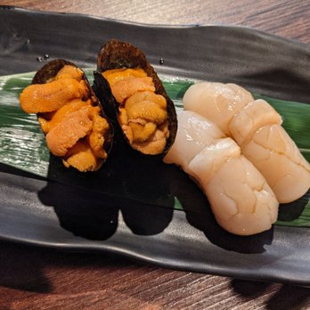 Mujiri - Scallop and uni - solid - Japanese Near Me - Oakland, California Mujiri - Scallop and uni - solid - Japanese Near Me - Oakland, California
