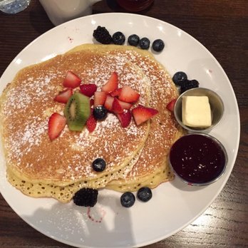 Maplewood Kitchen and Bar - Lemon Ricotta Pancakes. These should become famous some day. - Breakfast & Brunch Near Me - Cincinnati, Ohio Maplewood Kitchen and Bar - Lemon Ricotta Pancakes. These should become famous some day. - Breakfast & Brunch Near Me - Cincinnati, Ohio