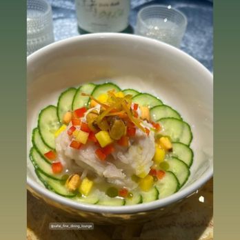 Safai - Yellowtail ceviche - American Near Me - Boynton Beach, Florida Safai - Yellowtail ceviche - American Near Me - Boynton Beach, Florida