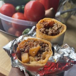 Bliss Dairy Bar & Grill - Burger wrap