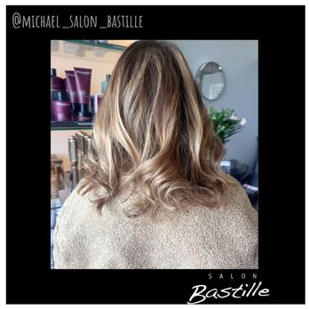 Salon Bastille - Balayage + haircut : Michael - Hair Salons Near Me - Cincinnati, Ohio